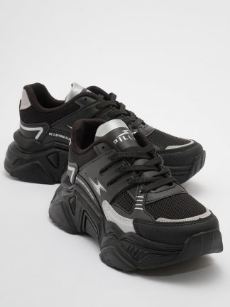 کفش کتانی زنانه مشکی Z00011910050