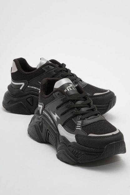 کفش کتانی زنانه مشکی Z00011910050
