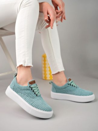 کفش کتانی زنانه سبز چکیچ CH173K1220KSY