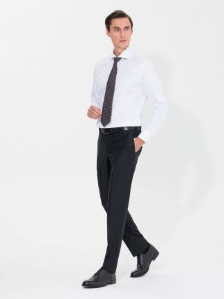 شلوار جین جذب مردانه اسلیم سیاه کاشارل