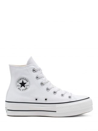کفش کتانی زنانه سفید کانورس CHUCK TAYLOR ALLSTAR LIFT 560846C.102