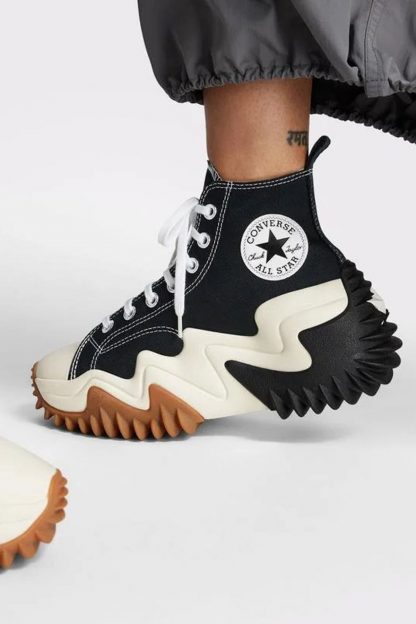 کفش کتانی زنانه مشکی کانورس RUN STAR MOTION CANVAS PL 171545C.001