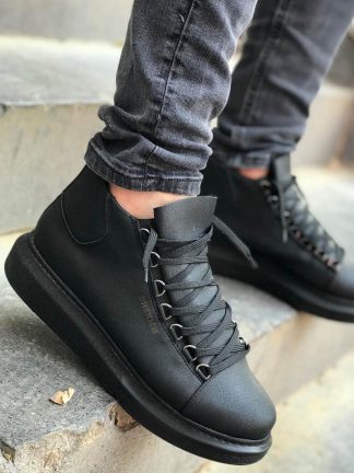 بوت کلاسیک مردانه مشکی چکیچ CH258