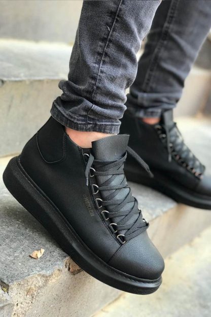 بوت کلاسیک مردانه مشکی چکیچ CH258
