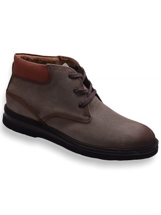 بوت کلاسیک مردانه خاکستری T2563