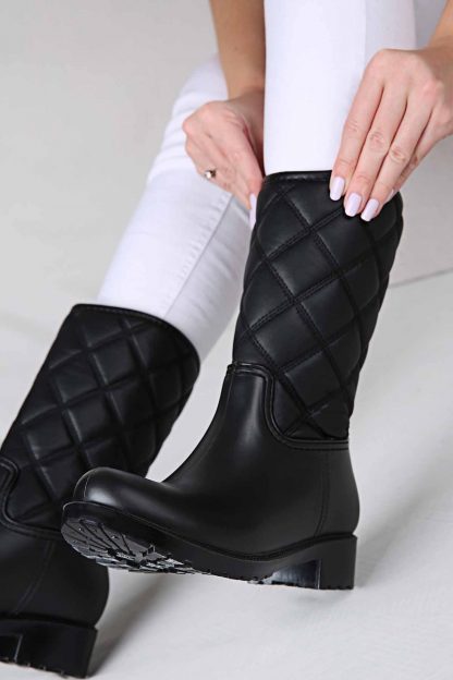 بوت بارانی زنانه مشکی Z00011960071