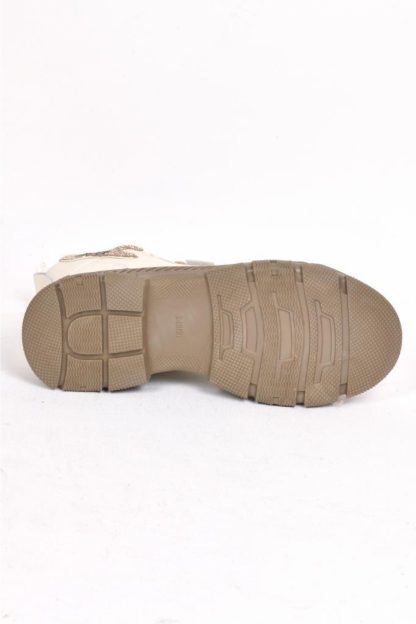 بوت تخت زنانه بژ گوجا 22K310-14