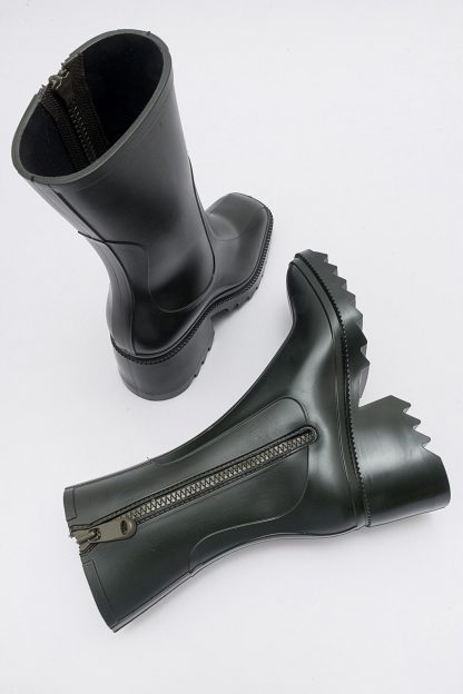 بوت بارانی زنانه سبز Z34003490008