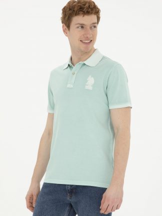 پولوشرت مردانه نیلی یو اس پولو