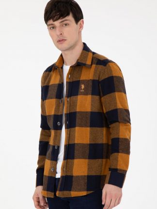 پیراهن مردانه سرمه ای یو اس پولو