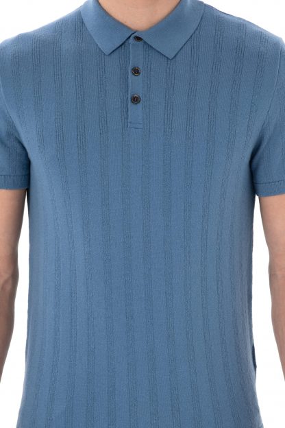 تی شرت مردانه آبی تیره یو اس پولو