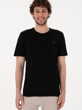 تی شرت مردانه مشکی یو اس پولو