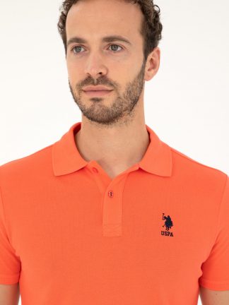 پولوشرت مردانه گل انار یو اس پولو