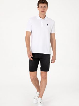 شلوارک مردانه مشکی یو اس پولو