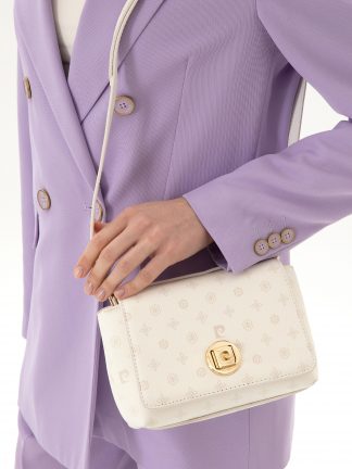 کیف دوشی زنانه بژ پیرکاردین