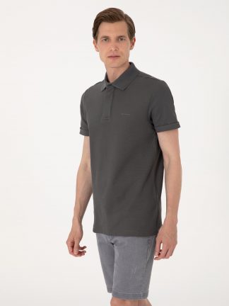 پولوشرت مردانه خاکستری پیرکاردین