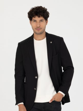 کت مردانه مشکی پیرکاردین