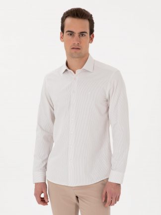 پیراهن مردانه بژ پیرکاردین