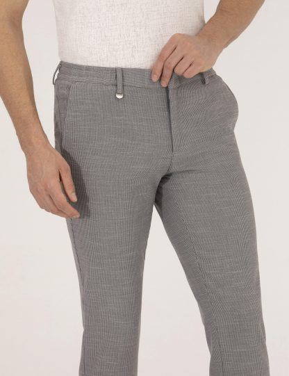 شلوار پارچه ای مردانه خاکستری پیرکاردین
