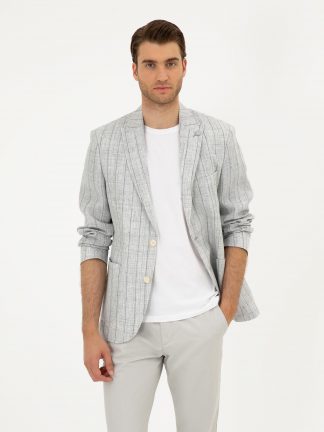 کت مردانه خاکستری پیرکاردین