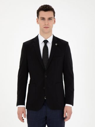 کت مردانه مشکی پیرکاردین