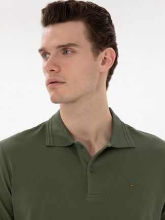 پولوشرت مردانه خاکی روشن پیرکاردین