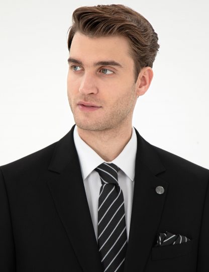 کت و شلوار مردانه مشکی پیرکاردین