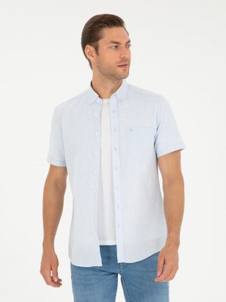 پیراهن آستین کوتاه مردانه پیرکاردین