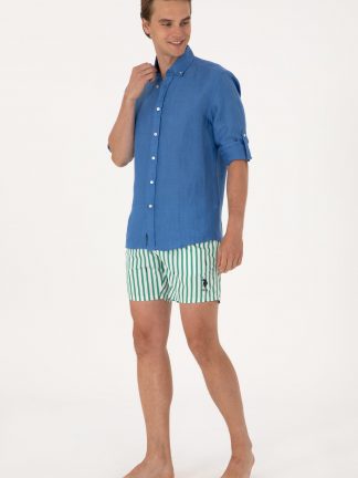 شلوارک مردانه سبز یو اس پولو