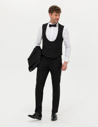 کت و شلوار مردانه مشکی پیرکاردین