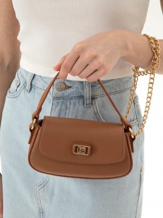 کیف دوشی زنانه قهوه ای پیرکاردین