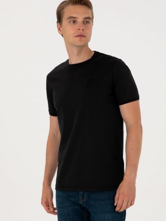 تی شرت مردانه مشکی یو اس پولو