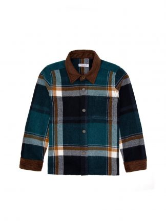 پیراهن پسرانه سبز تیره یو اس پولو