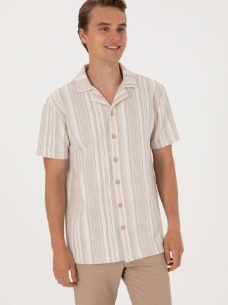 پیراهن مردانه بژ یو اس پولو