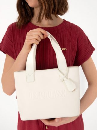 کیف زنانه سفید یو اس پولو