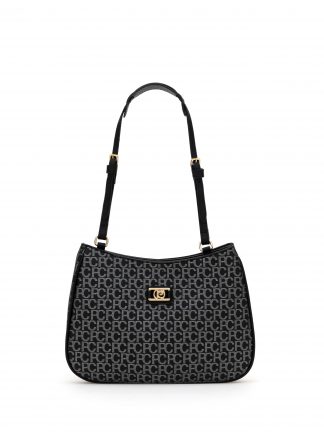 کیف دوشی زنانه مشکی پیرکاردین