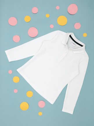 سویشرت دخترانه سفید یو اس پولو