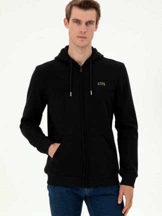 هودی مردانه مشکی یو اس پولو