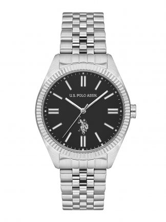 ساعت مچی مردانه خاکستری یو اس پولو