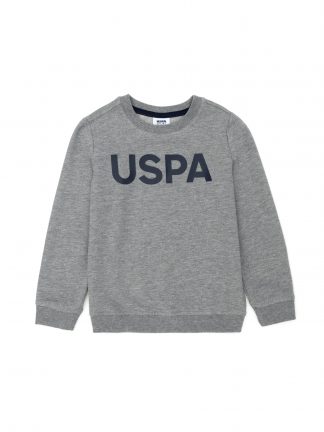 سویشرت نوزاد پسر خاکی ملانژ یو اس پولو