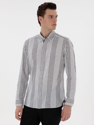 پیراهن مردانه مشکی پیرکاردین