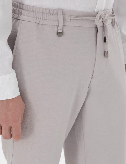 شلوار پارچه ای مردانه خاکستری پیرکاردین
