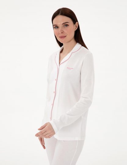 لباس خواب و لانژره زنانه کرم پیرکاردین