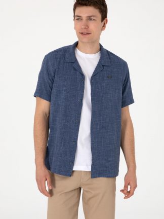 پیراهن آستین کوتاه مردانه یو اس پولو