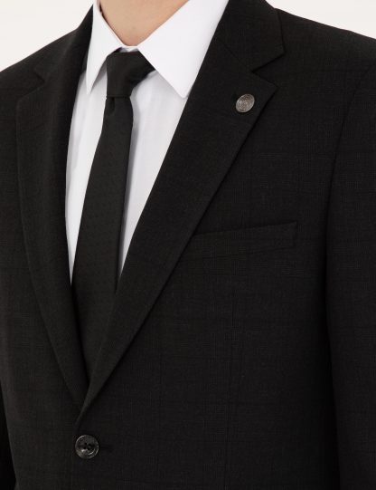 کت و شلوار مردانه خاکستری تیره پیرکاردین