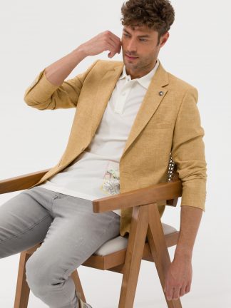 کت مردانه زرد پیرکاردین