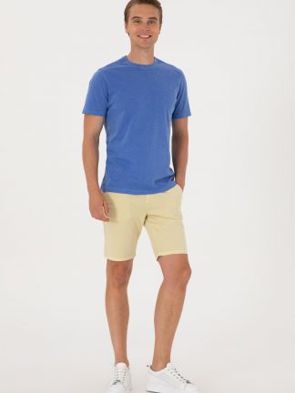 شلوارک مردانه خاکی روشن یو اس پولو