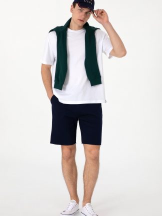 شلوارک مردانه سرمه ای یو اس پولو