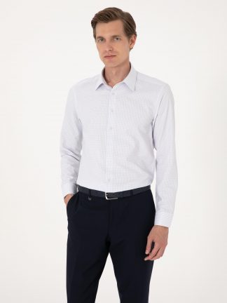 پیراهن مردانه آبی پیرکاردین