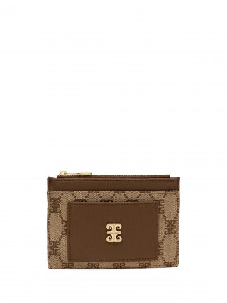 کیف پول زنانه قهوه ای پیرکاردین